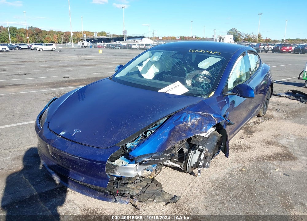 2024 TESLA MODEL 3 REAR-WHEEL DRIVE VIN: 5YJ3E1EA9RF869006