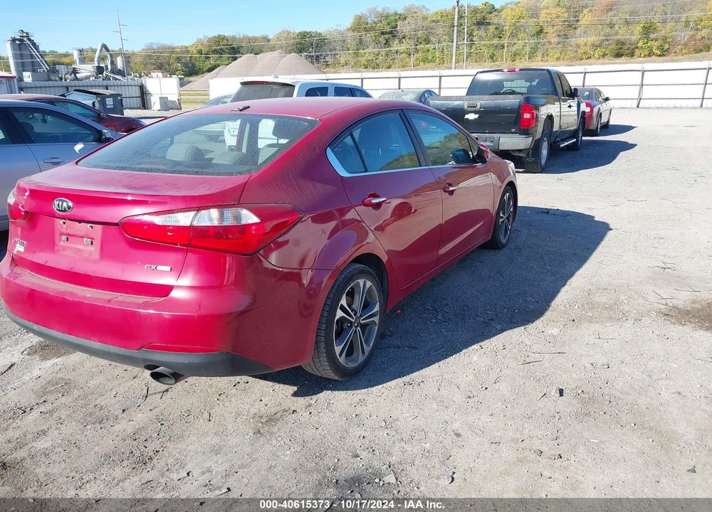 2015 KIA FORTE EX VIN: KNAFX4A89F5334991