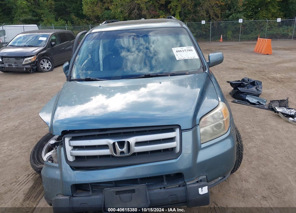 2006 HONDA PILOT EX-L VIN: 5FNYF18686B028848