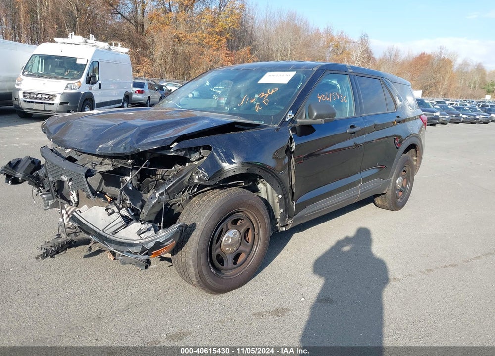2021 FORD POLICE INTERCEPTOR UTILITY VIN: 1FM5K8AB8MGA41886