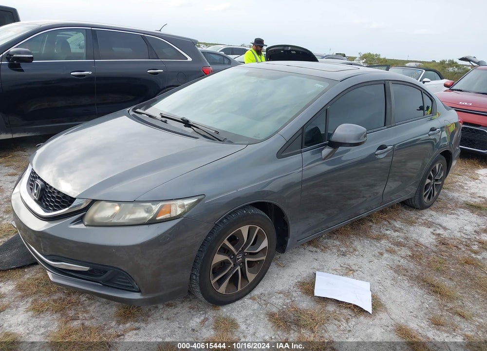 2013 HONDA CIVIC EX VIN: 19XFB2F80DE033297