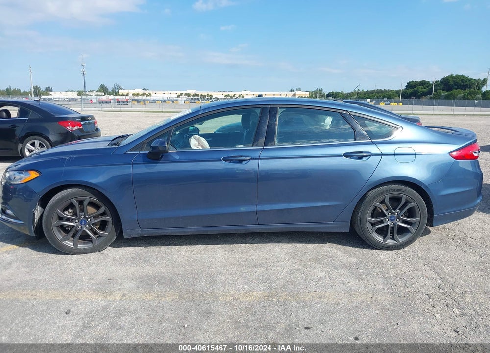 2018 FORD FUSION SE VIN: 3FA6P0HD4JR259661