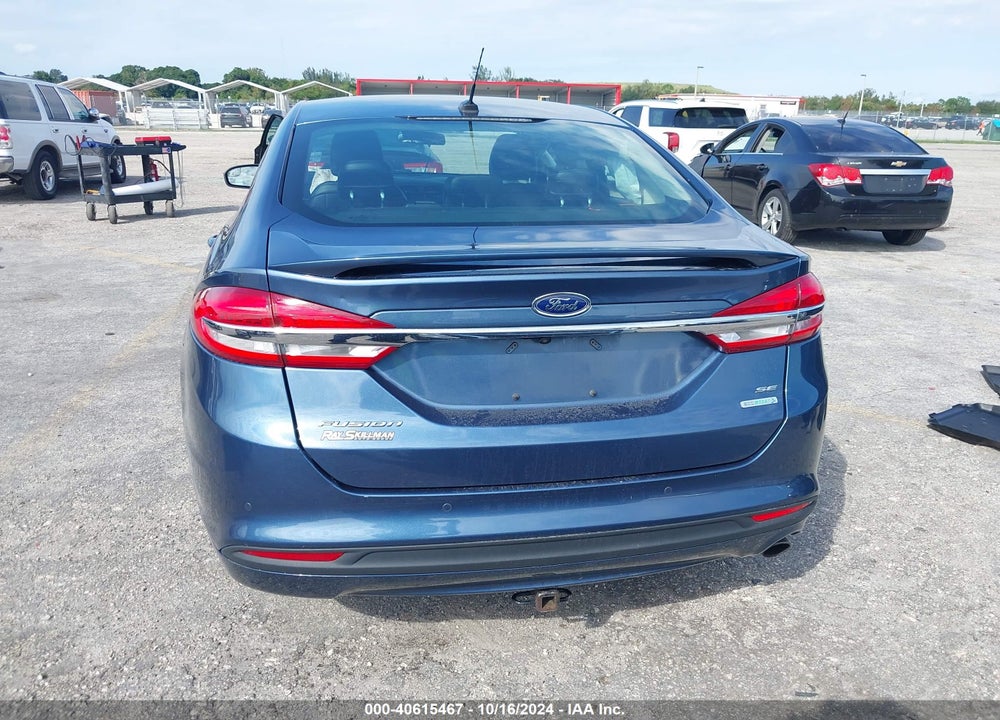 2018 FORD FUSION SE VIN: 3FA6P0HD4JR259661