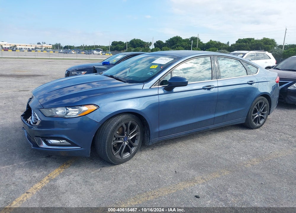 2018 FORD FUSION SE VIN: 3FA6P0HD4JR259661