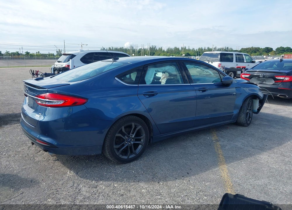 2018 FORD FUSION SE VIN: 3FA6P0HD4JR259661