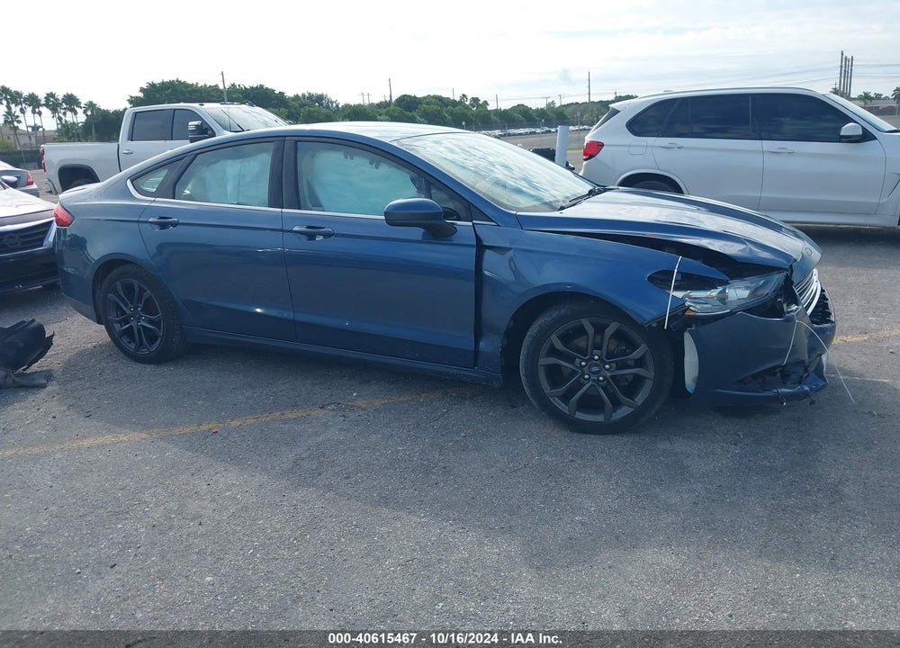 2018 FORD FUSION SE VIN: 3FA6P0HD4JR259661