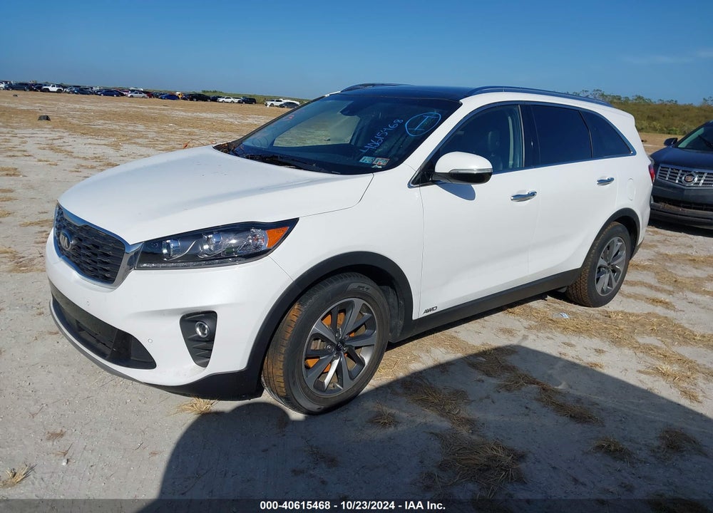 2019 KIA SORENTO 3.3L EX VIN: 5XYPHDA53KG515029