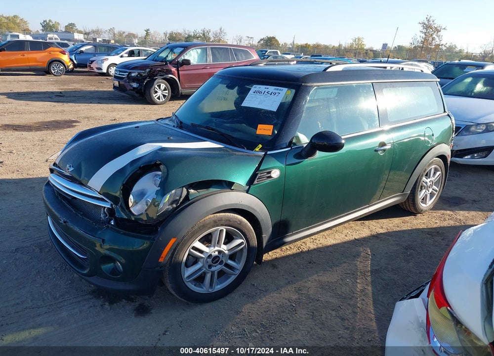 2014 MINI CLUBMAN COOPER VIN: WMWZF3C55ET493224