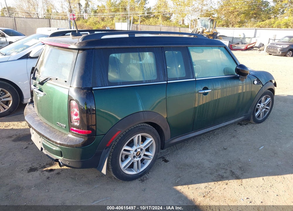 2014 MINI CLUBMAN COOPER VIN: WMWZF3C55ET493224