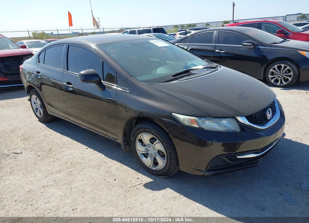 2013 HONDA CIVIC LX VIN: 2HGFB2F5XDH561490