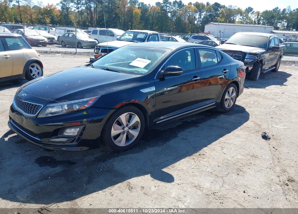 2014 KIA OPTIMA HYBRID EX VIN: KNAGN4AD4E5067765