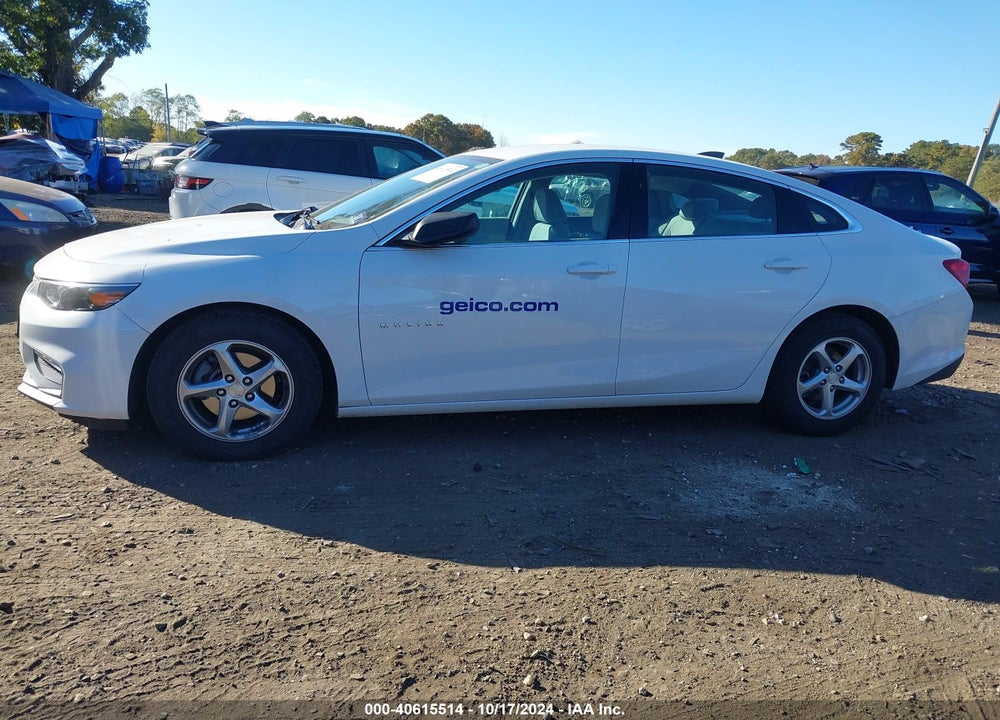 2017 CHEVROLET MALIBU LS VIN: 1G1ZB5ST5HF260630