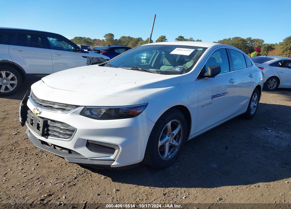 2017 CHEVROLET MALIBU LS VIN: 1G1ZB5ST5HF260630