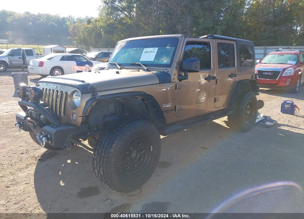 2015 JEEP WRANGLER UNLIMITED SAHARA VIN: 1C4BJWEG5FL614399