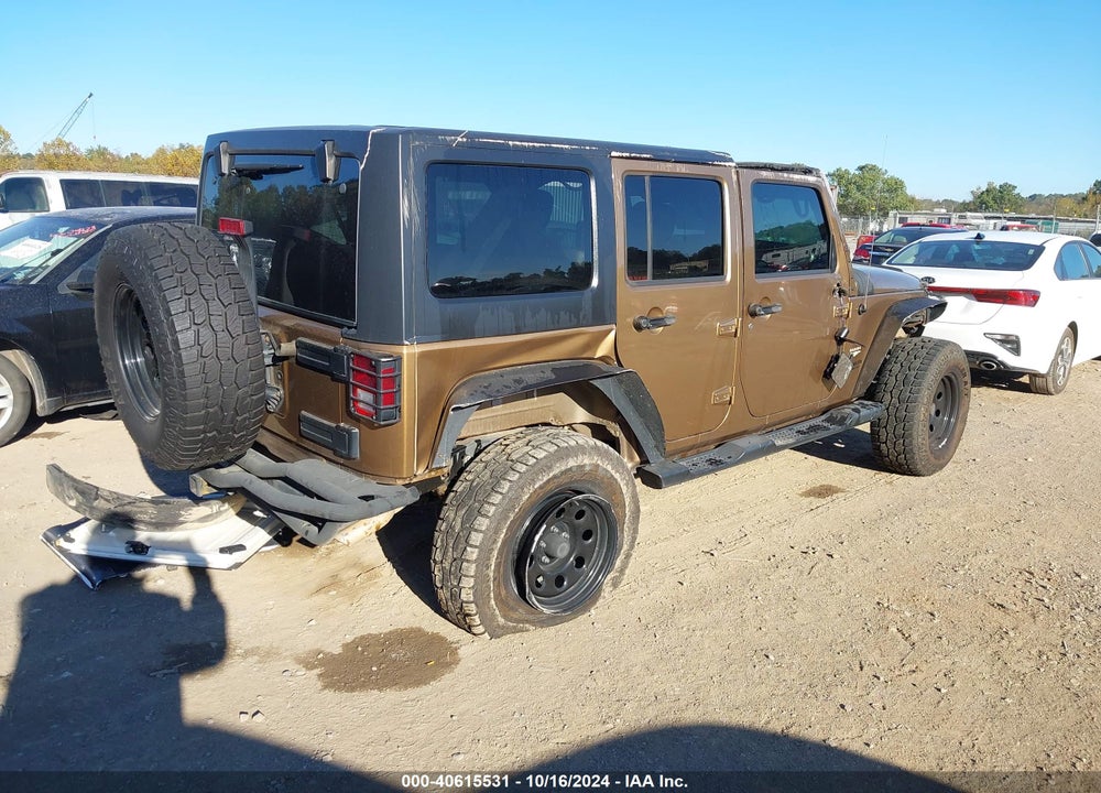 2015 JEEP WRANGLER UNLIMITED SAHARA VIN: 1C4BJWEG5FL614399