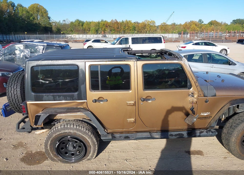 2015 JEEP WRANGLER UNLIMITED SAHARA VIN: 1C4BJWEG5FL614399