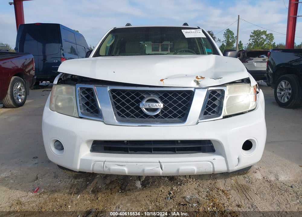 2008 NISSAN PATHFINDER S VIN: 5N1AR18U28C645858