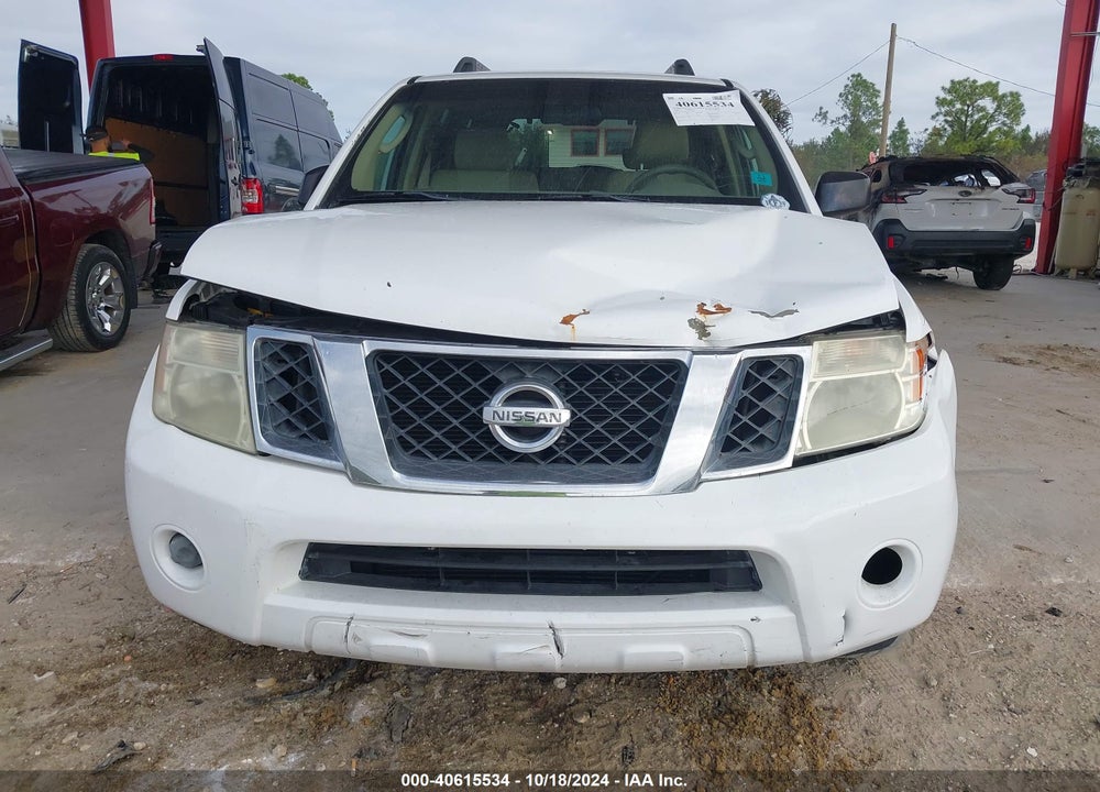 2008 NISSAN PATHFINDER S VIN: 5N1AR18U28C645858