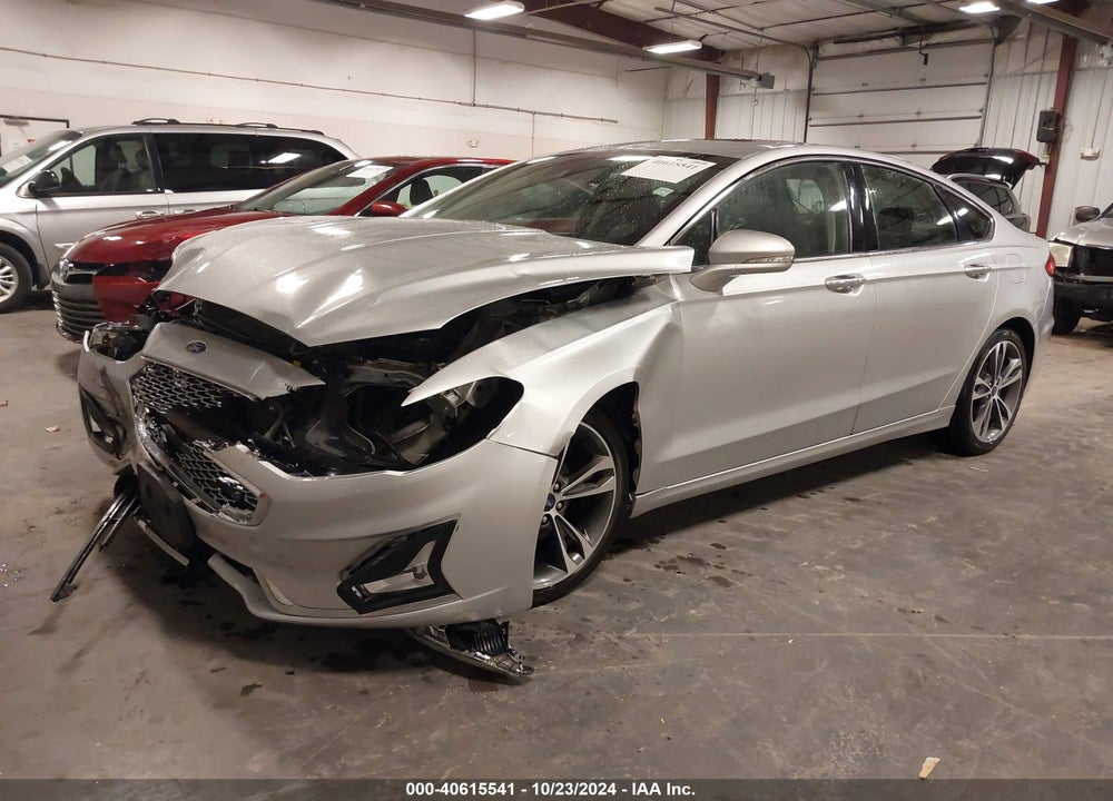 2019 FORD FUSION TITANIUM VIN: 3FA6P0K94KR112620