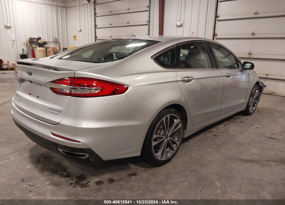 2019 FORD FUSION TITANIUM VIN: 3FA6P0K94KR112620