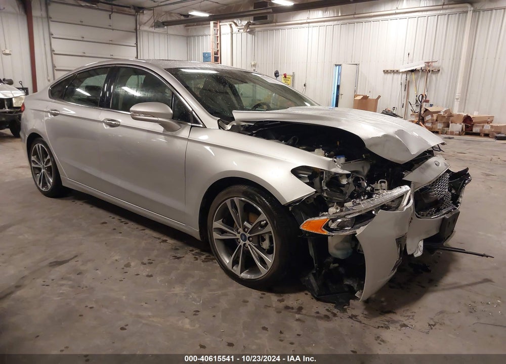 2019 FORD FUSION TITANIUM VIN: 3FA6P0K94KR112620