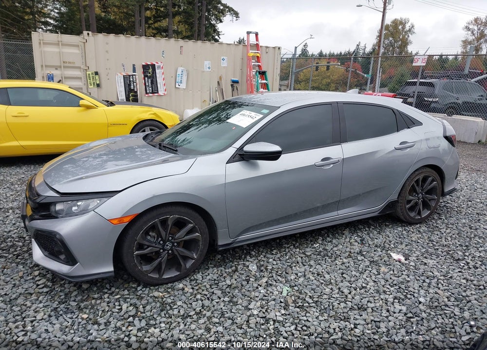 2018 HONDA CIVIC SPORT VIN: SHHFK7H49JU402198