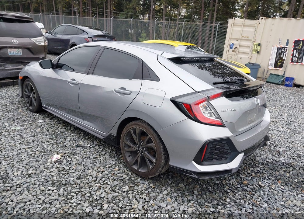 2018 HONDA CIVIC SPORT VIN: SHHFK7H49JU402198