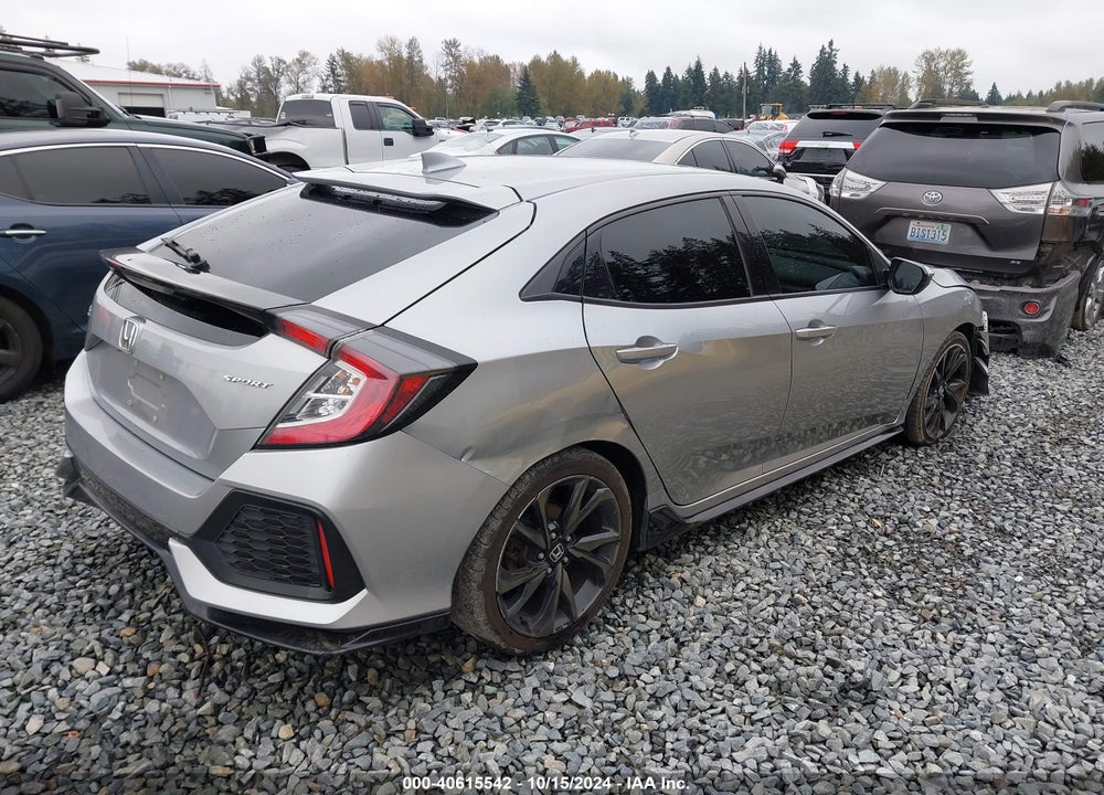 2018 HONDA CIVIC SPORT VIN: SHHFK7H49JU402198