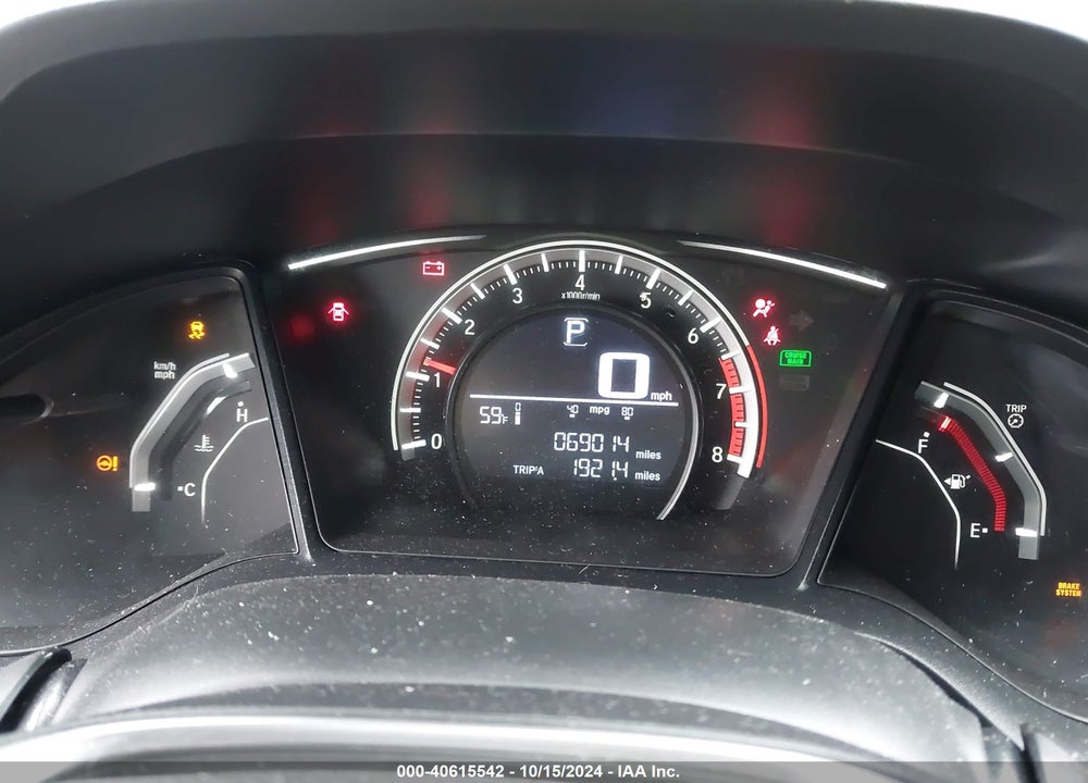 2018 HONDA CIVIC SPORT VIN: SHHFK7H49JU402198