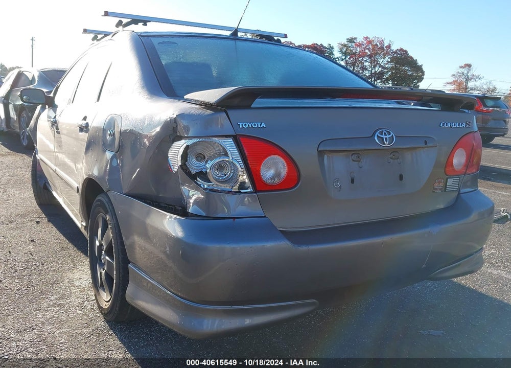 2003 TOYOTA COROLLA S VIN: 2T1BR32E23C085314