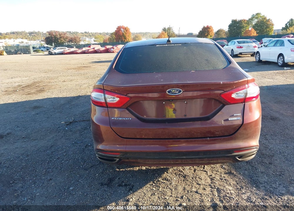 2016 FORD FUSION SE VIN: 3FA6P0T90GR210226