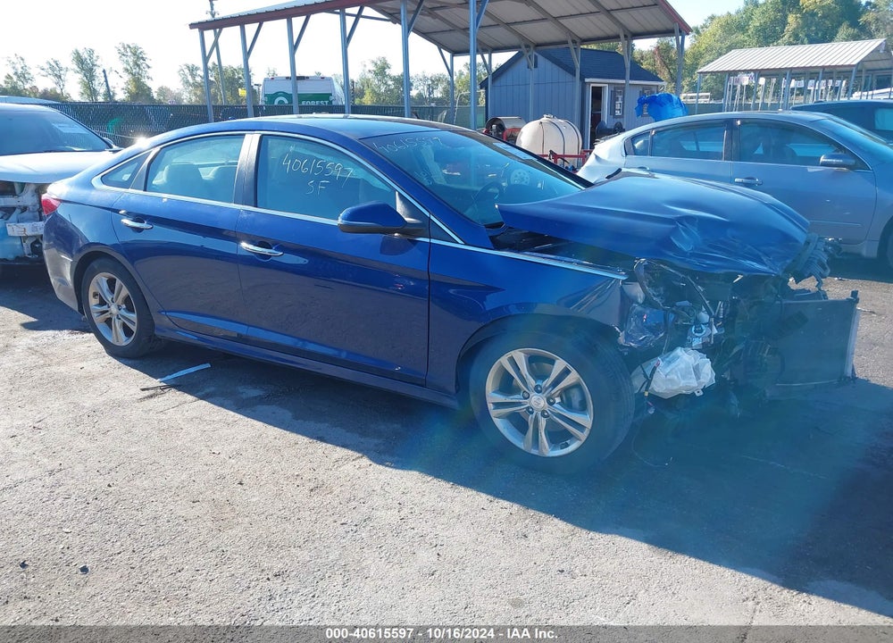 2018 HYUNDAI SONATA SEL VIN: 5NPE34AF9JH653048