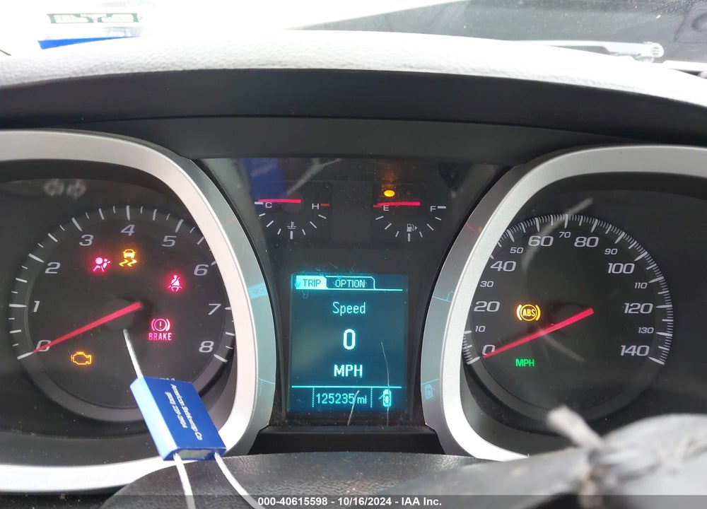 2015 CHEVROLET EQUINOX 1LT VIN: 1GNALBEK9FZ100711