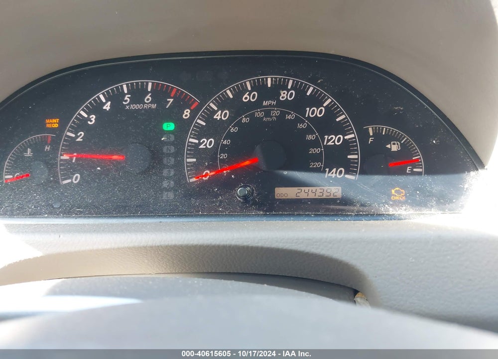 2006 TOYOTA CAMRY LE V6 VIN: 4T1BF32K36U111520