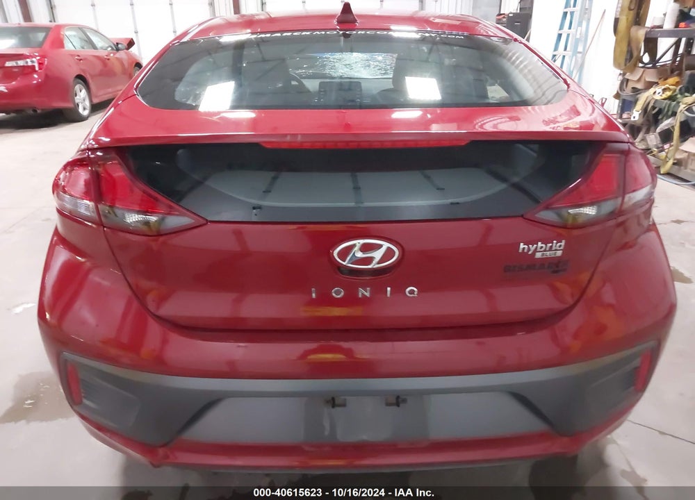 2022 HYUNDAI IONIQ HYBRID BLUE VIN: KMHC65LC6NU284874