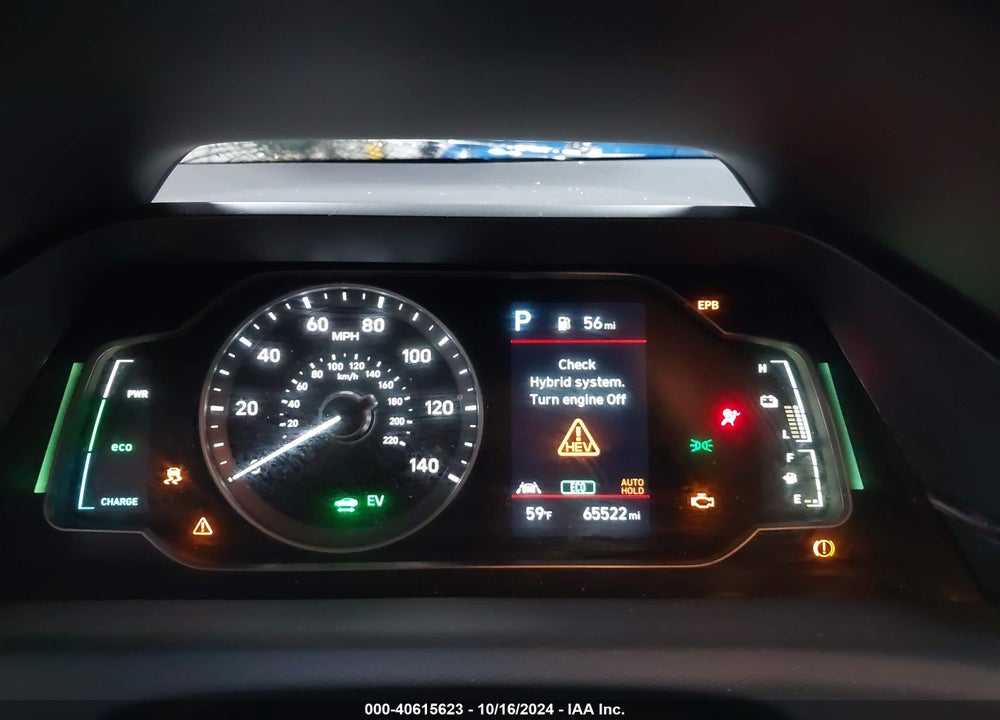 2022 HYUNDAI IONIQ HYBRID BLUE VIN: KMHC65LC6NU284874