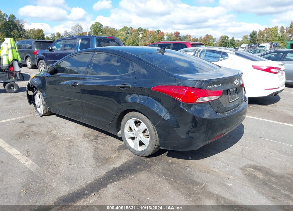 2013 HYUNDAI ELANTRA GLS VIN: 5NPDH4AE5DH231030
