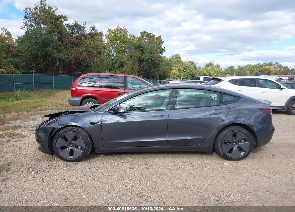 2022 TESLA MODEL 3 LONG RANGE DUAL MOTOR ALL-WHEEL DRIVE VIN: 5YJ3E1EB3NF126733