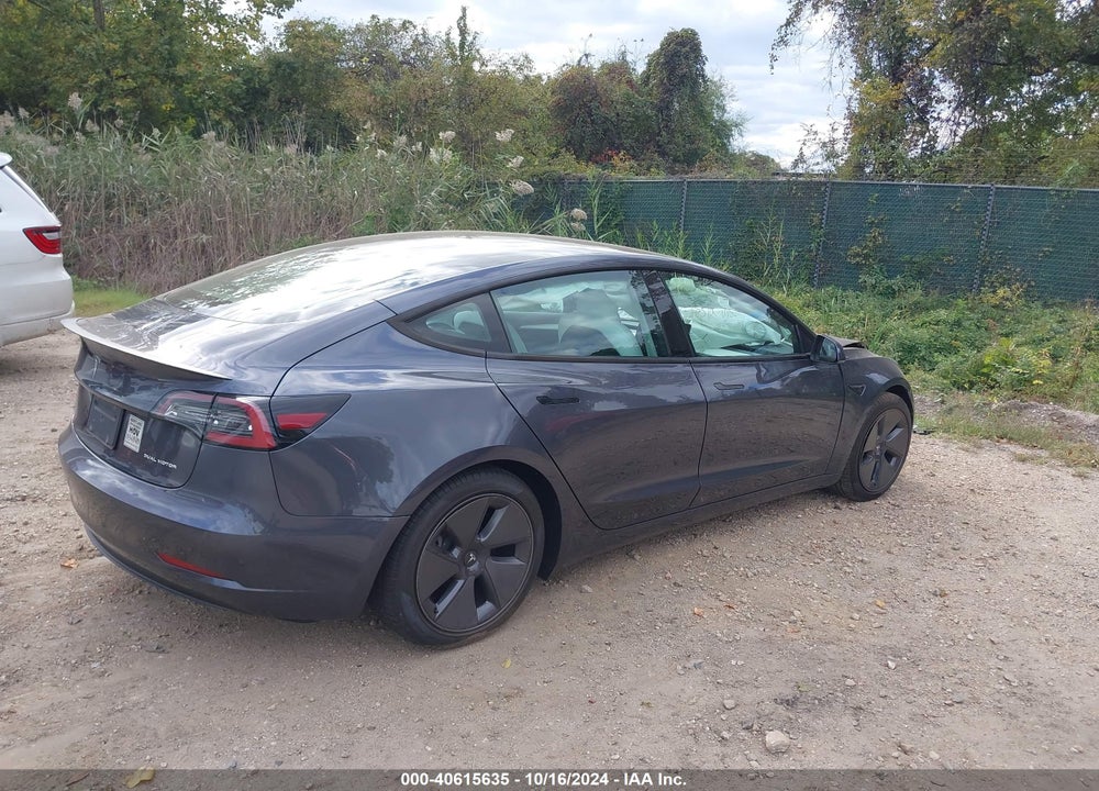 2022 TESLA MODEL 3 LONG RANGE DUAL MOTOR ALL-WHEEL DRIVE VIN: 5YJ3E1EB3NF126733