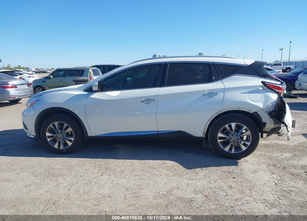 2017 NISSAN MURANO SL VIN: 5N1AZ2MG4HN162415