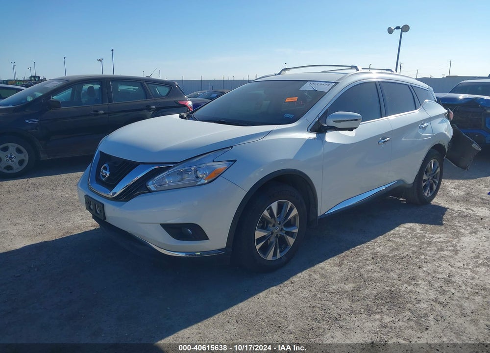 2017 NISSAN MURANO SL VIN: 5N1AZ2MG4HN162415