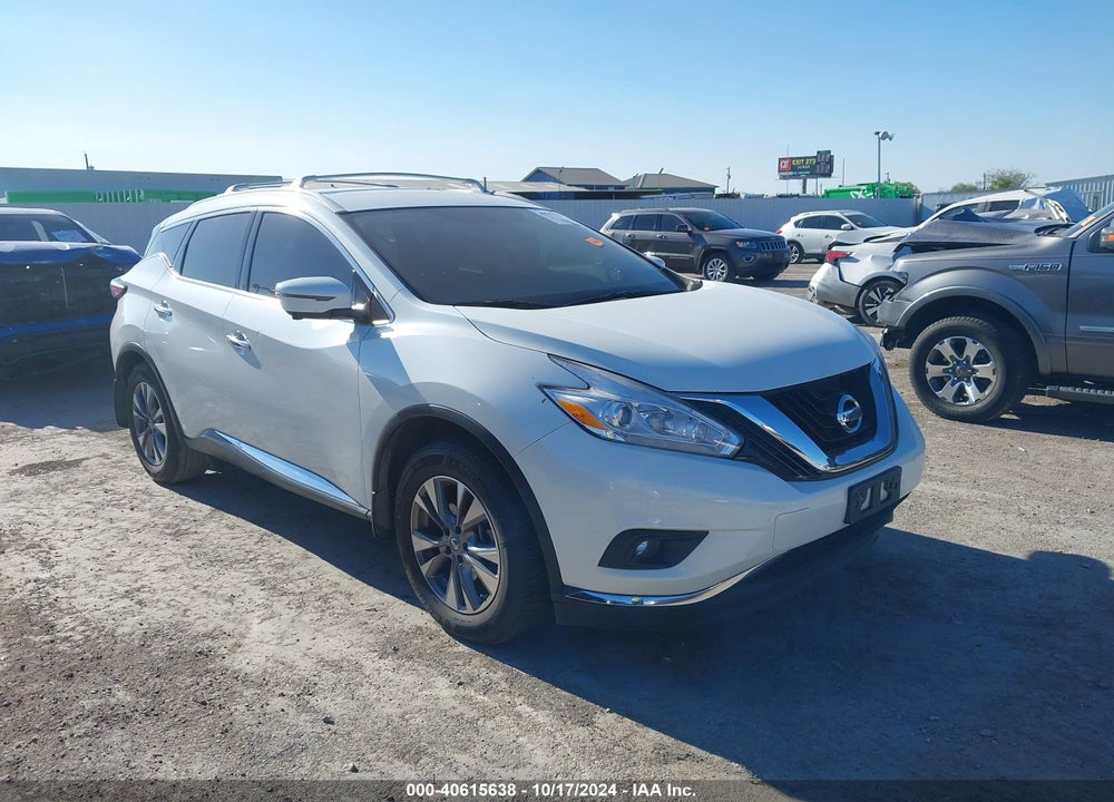 2017 NISSAN MURANO SL VIN: 5N1AZ2MG4HN162415