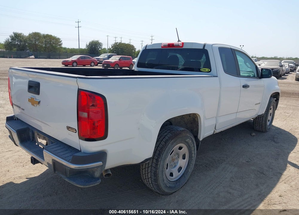 2018 CHEVROLET COLORADO WT VIN: 1GCHSBEN8J1254158