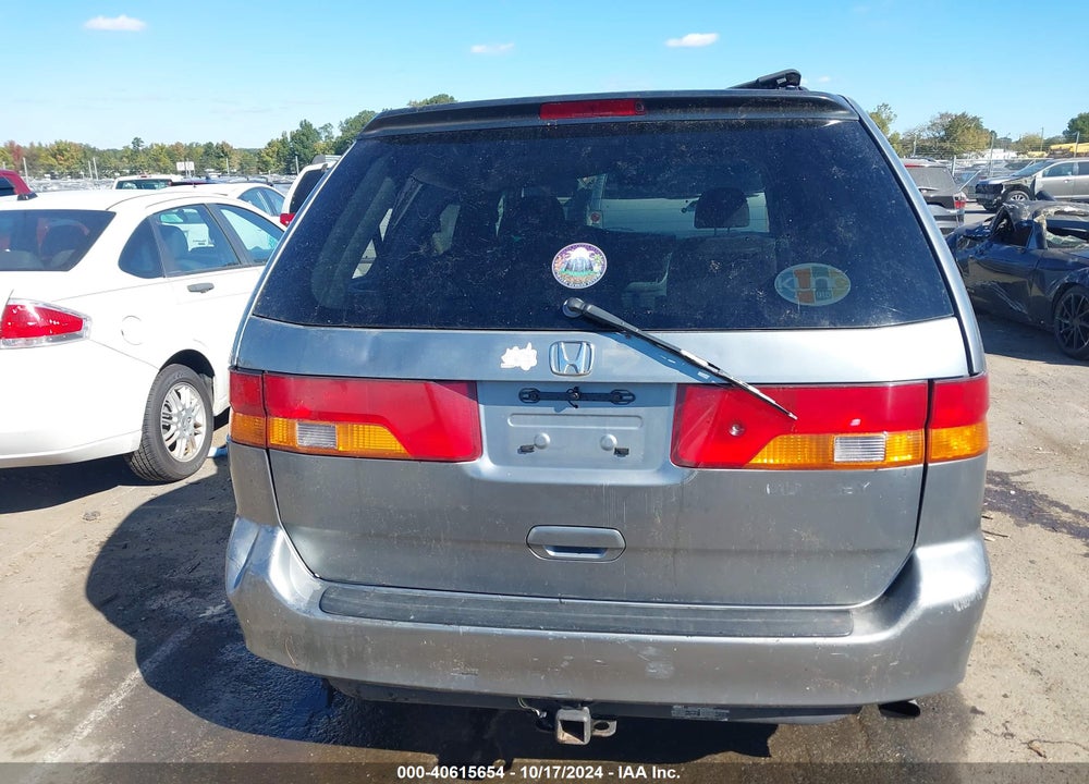 2002 HONDA ODYSSEY EX VIN: 2HKRL18662H539256