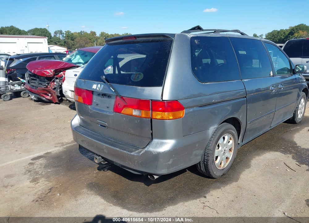 2002 HONDA ODYSSEY EX VIN: 2HKRL18662H539256