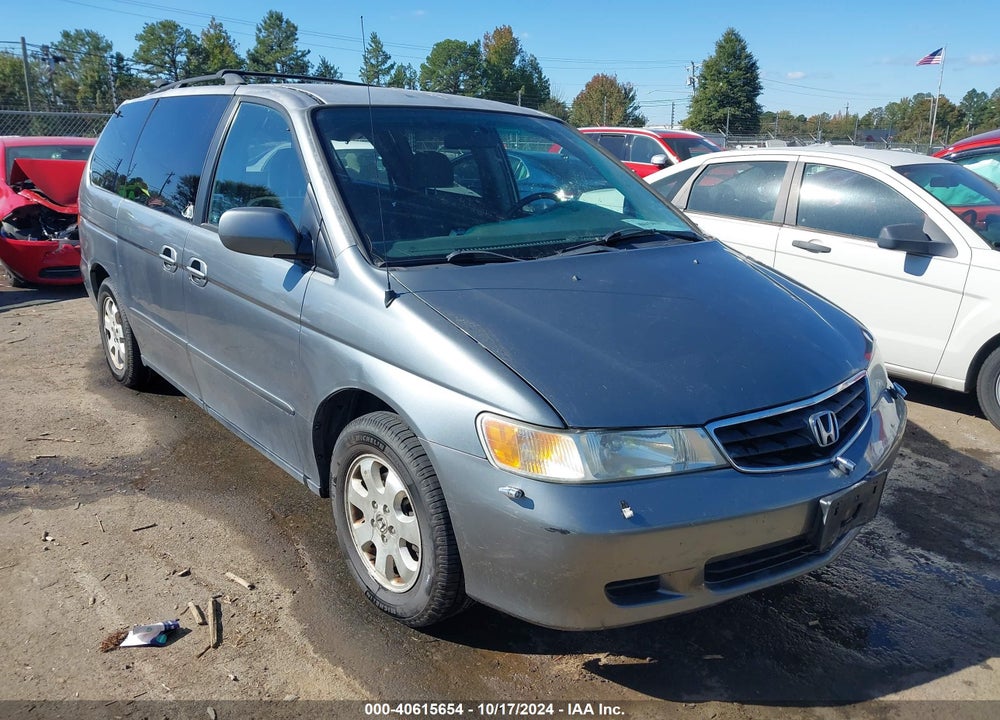 2002 HONDA ODYSSEY EX VIN: 2HKRL18662H539256