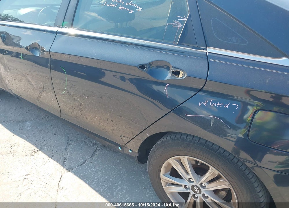 2013 HYUNDAI SONATA GLS VIN: 5NPEB4ACXDH792392