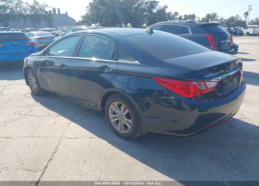 2013 HYUNDAI SONATA GLS VIN: 5NPEB4ACXDH792392