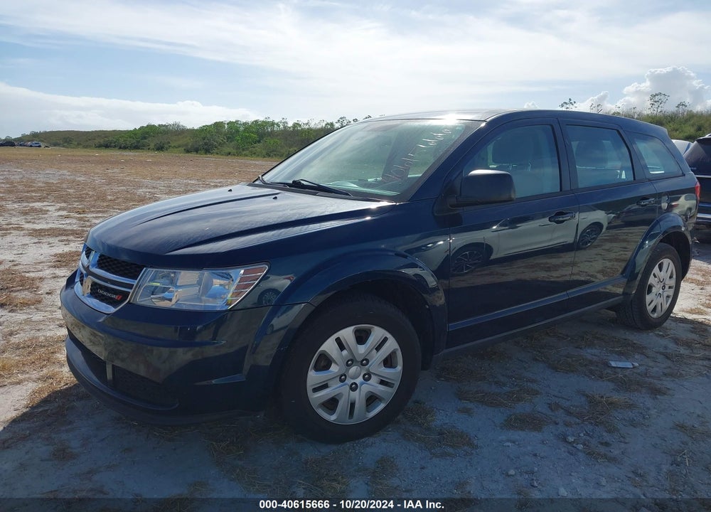 2014 DODGE JOURNEY AMERICAN VALUE PKG VIN: 3C4PDCAB1ET181236