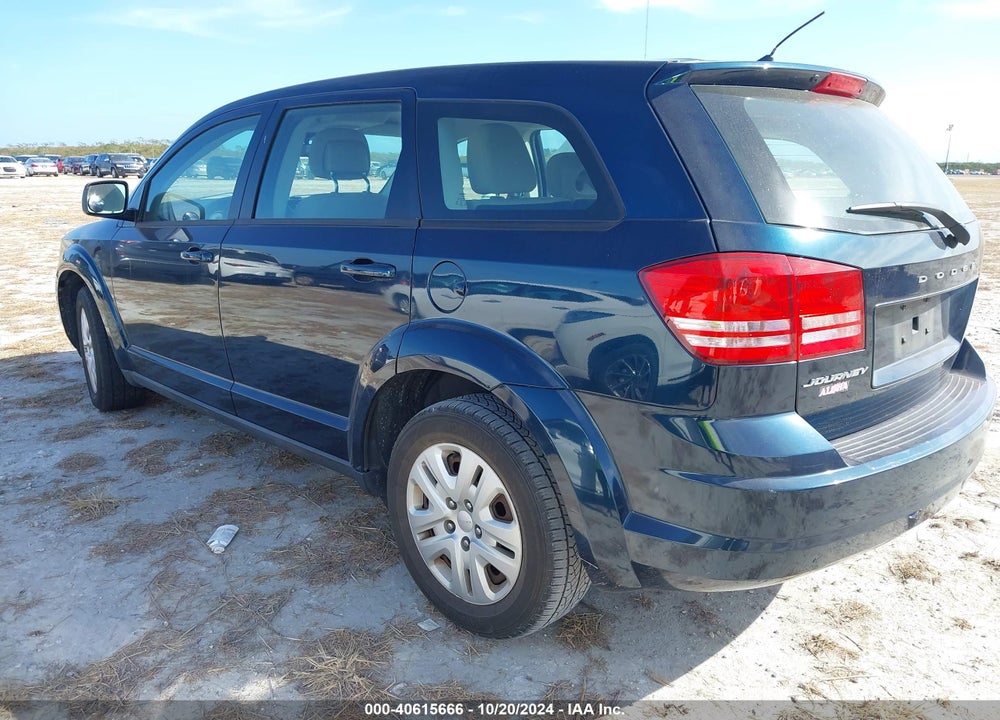 2014 DODGE JOURNEY AMERICAN VALUE PKG VIN: 3C4PDCAB1ET181236